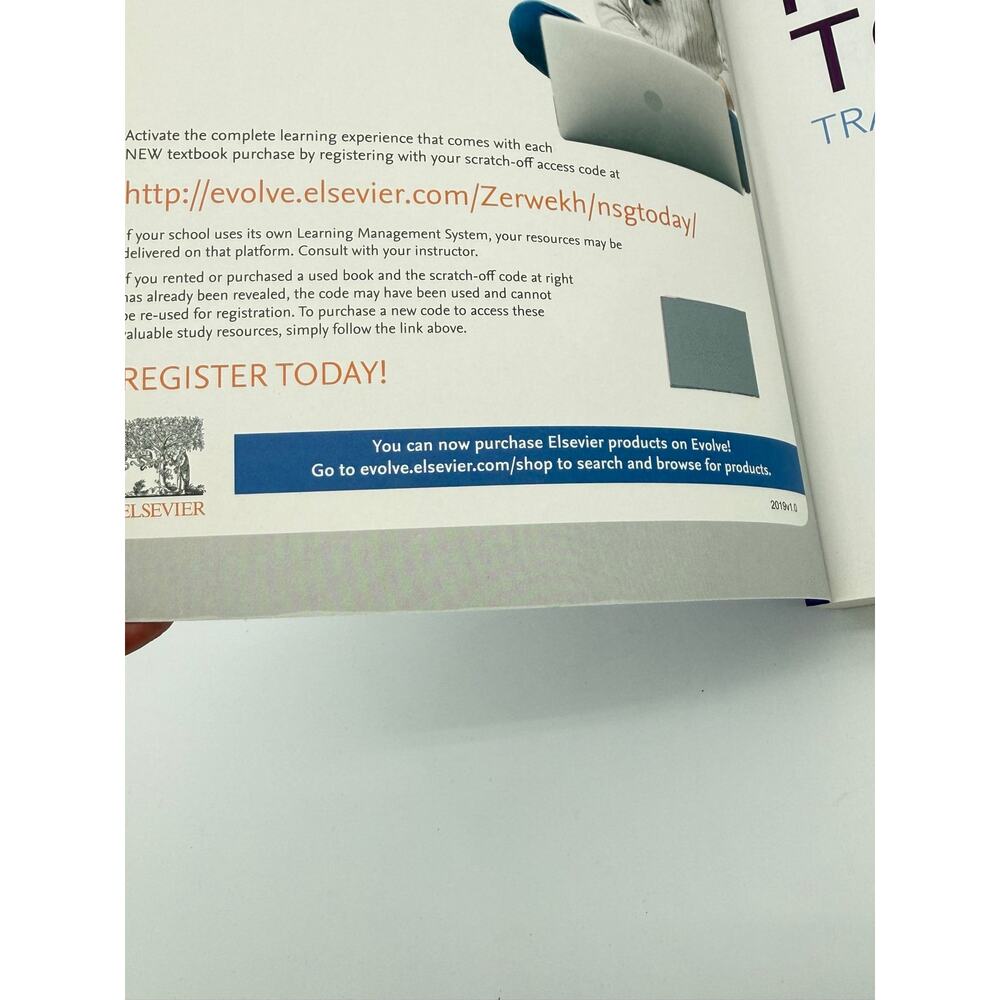 Nursing Today Transitions & Trends 11th Ed Zerwekh Garneau Elsevier - Picture 3 of 5